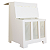 Expositor Dispenser de Ração Pet Box 6 com Vidro Branco Cód.506 - Imagem 3