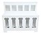 Expositor Dispenser de Ração Pet Box 10 OSSO Com Vidro Branco Cód.511 - Imagem 1
