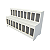 Expositor Dispenser De Ração Pet Box 18 Com Vidro Branco Cód.518 - Imagem 9