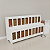 Expositor Dispenser De Ração Pet Box 18 Com Vidro Branco Cód.518 - Imagem 1