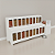 Expositor Dispenser De Ração Pet Box 18 Com Vidro Branco Cód.518 - Imagem 1