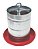 Comedouro Para Aves Galvanizado 3kg para Ração Cód.1113 - Imagem 1