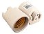 Bocal Soquete Porcelana Mt2303 Decorlux E27 Liso Spot 250v - Imagem 1