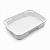 Bandeja Empilhável Plástico Açougue Carnes 41x28,5x7cm Casa - Imagem 1