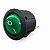 Botão Interruptor Verde 6A - 250V / 10A 125V AC Liga/Desliga - Imagem 1