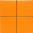 Revestimento Quarter Laranja 20x20 Pierini - Imagem 1