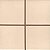 Revestimento Pierini Quarter Crema 20x20 - Imagem 1