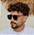 Óculos de Sol Masculino Dommus Acutis Hexagonal Preto - Imagem 6
