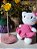 Gatinha amigurumi inspiração Hello Kit - Imagem 5