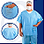 Pijama Cirúrgico Calça e Blusa em SSMMMS 35g - Imagem 2