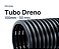 Tubo Dreno Corrugado 100mm 4 Pol 50 Mts - Imagem 1
