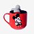 CANECA 350ML C/INFUSOR P/ CHA MICKEY MOUSE - Imagem 1