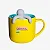 CANECA 350ML C/INFUSOR P/ CHA BOB ESPONJA PINKY UP - Imagem 3