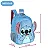MOCHILA DE COSTAS STITCH AZUL - Imagem 3