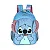 MOCHILA DE COSTAS STITCH AZUL - Imagem 1
