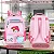 MOCHILA DE COSTAS AMIGOS DA HELLO KITTY ROSA - Imagem 2