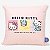 ALMOFADA FIBRA VELUDO 40X40CM HELLO KITTY LACO ROSA - Imagem 1