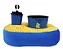 KIT ALMOFADA PIPOCA INFANTIL FIBRA VELUDO SONIC - Imagem 2