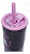 COPO CHARMS 600ML KUROMI TATTOO - Imagem 3