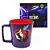 CANECA BUCK 400ML RAINHA MA E BRANCA DE NEVE - Imagem 1
