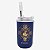 COPO NEO C/CANUDO 300ML HOGWARS BLUE - Imagem 1