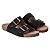 Sandálias Birken couro preto - Imagem 1