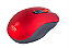 Combo Kross Teclado e Mouse USB, Sem Fio, Elegance - KE-KM553V1 Preto/Vermelho - Imagem 2