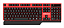 Combo Kross Teclado e Mouse USB, Sem Fio, Elegance - KE-KM553V1 Preto/Vermelho - Imagem 1