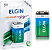 Bateria Elgin Alcalina 6LR61 9V - Unidade - Imagem 1