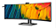 Monitor Philips 45" Ultra-Wide Curvo com Hello Web Cam e USB-C - 45B1U6900CH Preto - Imagem 3