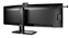 Monitor Philips 45" Ultra-Wide Curvo com Hello Web Cam e USB-C - 45B1U6900CH Preto - Imagem 8