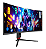 Monitor Gamer Hi Level Elite Curvo 34" ELED, 180Hz, 1ms, HDR, Freesync e G-sync - HL34R180C Preto - Imagem 2