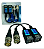 Balun Passivo  Um Canal Kit 2 Unidades Preto - Imagem 2