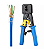ALICATE CRIMPADOR Rj45 Rj11 Rj12 CABO REDE CONECTOR VAZADO - Imagem 5