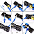 ALICATE CRIMPADOR Rj45 Rj11 Rj12 CABO REDE CONECTOR VAZADO - Imagem 9