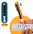 CANETA TESTE MEDIDORA DE TENSÃO COM BIPE 110V 220V E 500V - Imagem 1