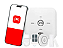 KIT ALARME SEGURANÇA SEM FIO WIFI + 433MHZ APP TUYA ALPHA-000 AITEK - Imagem 1