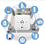 KIT ALARME SEGURANÇA SEM FIO WIFI + 433MHZ APP TUYA ALPHA-000 AITEK - Imagem 4