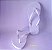 CHINELO BORRACHA - BRANCO - Imagem 2