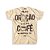 CAMISETA ORAÇÃO E CAFÉ (VANILLA) - Imagem 1