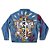 JAQUETA JEANS JESUS SAVES CUSTOM - Imagem 1