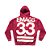 MOLETOM OVERSIZED EMAÚS 33 (VERMELHO) - Imagem 1