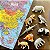 Miniaturas e flashcards animais dos continentes - Imagem 1