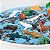 Miniaturas e flashcards de peixes e outros animais marinhos - oceanos - Imagem 3