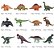 Miniaturas e flashcards dinossauros - Imagem 3