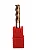 Fresa Metal Duro Topo Reto 4 Cortes 4mm 55hrc - Imagem 1