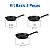 Kit De Frigideira Francesa Rochedo Basic 3pcs 18cm - 5861033864 - Imagem 3