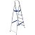Escada Mor Aluminio 5 Degraus - 005103 - Imagem 2