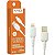 Cabo USB para Lightning Kaidi KD-28A - 1 Metro - Imagem 1