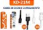 Cabo USB para Micro/V8 Kaidi KD-21M - 1 Metro - Imagem 1